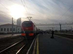 Der Bahnhof von Jekaterinburg